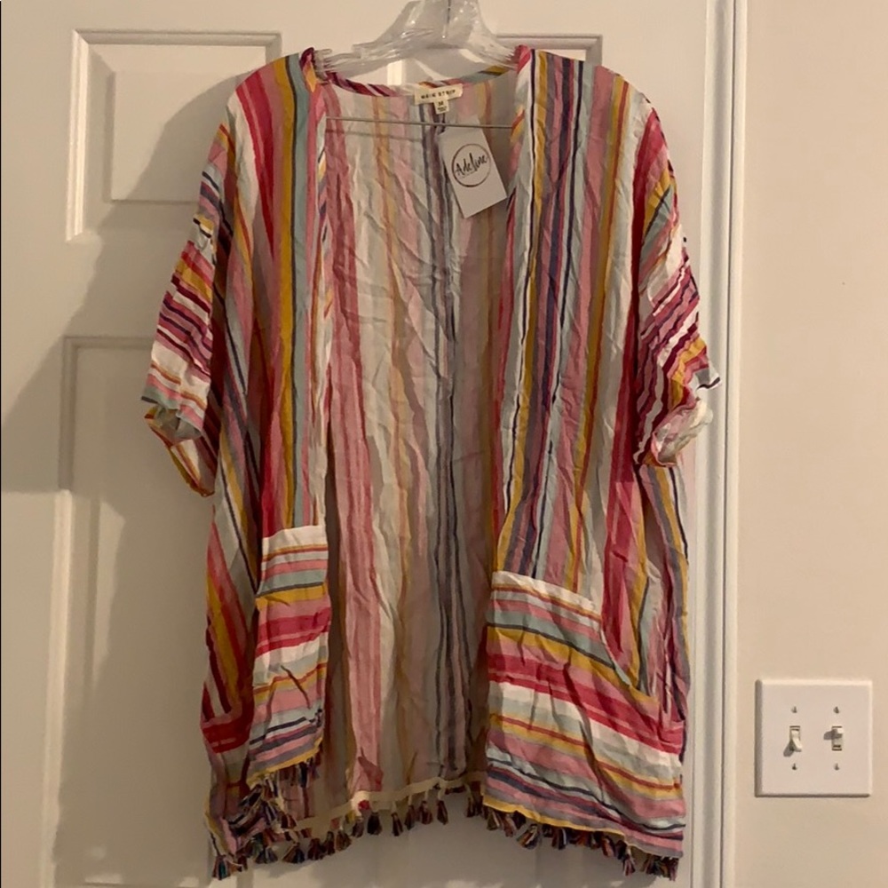 NWT Swim coverup/kimono size medium